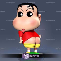 Shin Chan Sculptures 3D Printing