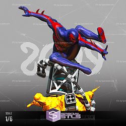 Spiderman 2099 Black Suit Sculptures 3D Printing