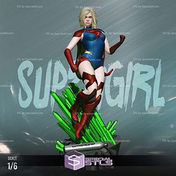 Supergirl LuthorCorp Base Sculptures 3D Printing