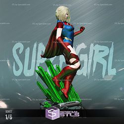 Supergirl LuthorCorp Base Sculptures 3D Printing