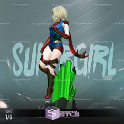 Supergirl LuthorCorp Base Sculptures 3D Printing