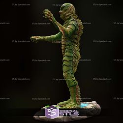 The Creature Black Lagoon Standalone Sculptures 3D Printing