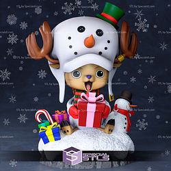 Christmas Chopper One Piece Sculptures 3D Printing