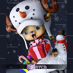 Christmas Chopper One Piece Sculptures 3D Printing