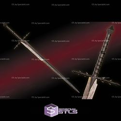 Cosplay STL Files Ringwraith Sword