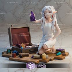 Frieren Poison Sousou no Frieren Sculptures 3D Printing