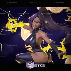 Goddess Of Flash Yoruichi Sculptures 3D Printing