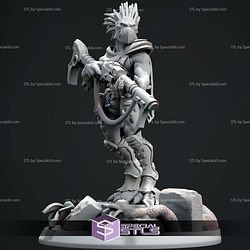 Kroot Shaper 1-10 Scale WH40K Sculptures 3D Printing