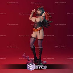 Miss Midnight BDSM NSFW Sculptures 3D Printing