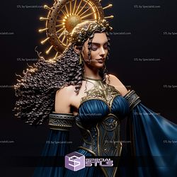 Nyx Godess of the Night Sculptures 3D Printing