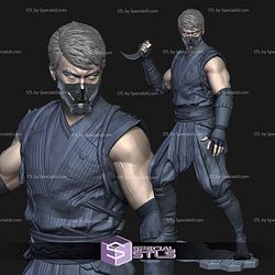 Smoke Mortal Kombat 12 Sculptures 3D Printing