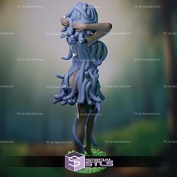 Tangela Pokemon Humanization Sculptures 3D Printing