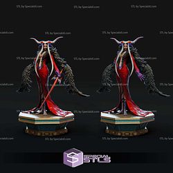 Ultimecia Final Fantasy Sculptures 3D Printing