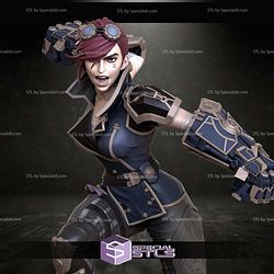 Vi Arcane in Battle Sculptures 3D Printing