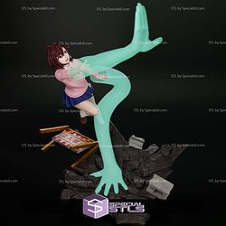 Ayase Momo in Battle Sculptures 3D Printing