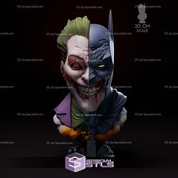 Joker War Poster Bust Sculptures 3D Printing