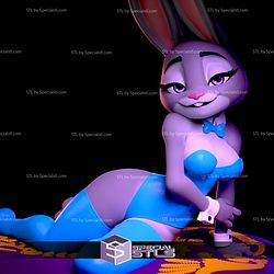 Judy Hopps Bunnysuit Sculptures 3D Printing