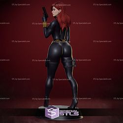 Black Widow Thicc 1-6 Sculptures 3D Printing