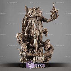 Blackheart Marvel Villain Sculptures 3D Printing