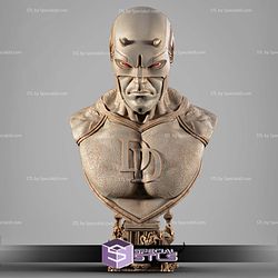 Daredevil Portrait Bust Sculptures 3D Printing