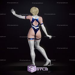 Invisible Woman 1-4 Scale Sculptures 3D Printing