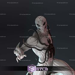 Poison Spiderman Sculptures 3D Printing