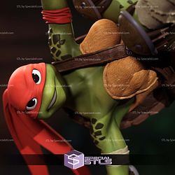 Raphael Female TMNT Sculptures 3D Printing