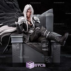 Sephiroth Throne Sculptures 3D Printing