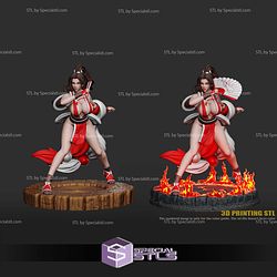 Mai Shiranui KOF 20cm Sculptures 3D Printing