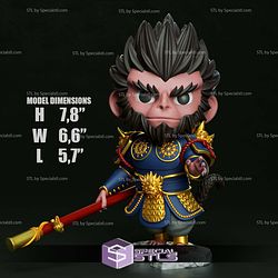 Chibi STL Collection - Black Myth Wukong