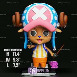 Chibi STL Collection - Chopper One Piece