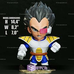 Chibi STL Collection - Vegeta