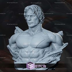 Absolute Superman Bust Sculptures 3D Printing