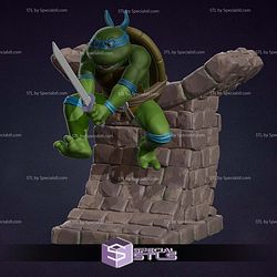 Leornado TMNT Cartoon Sculptures 3D Printing