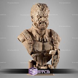 Punisher 2025 Portrait BustSculptures 3D Printing