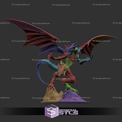 Red Eyes Yu-Gi-Oh Sculptures 3D Printing