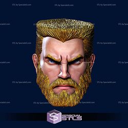 Custom Figure Head STL Collection - Eddie Brock Beard