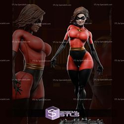 Elastigirl Posing Sculptures 3D Printing