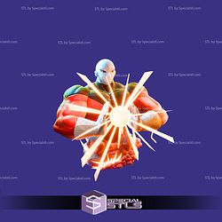 Jiren Power Ball Bust 3D Print Files