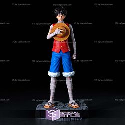 Luffy Tribute to Ace Sculptures 3D Printing