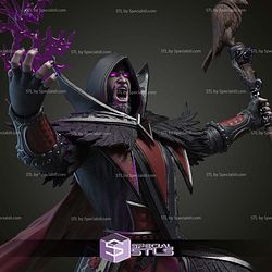 Medivh Warcraft Sculptures 3D Printing