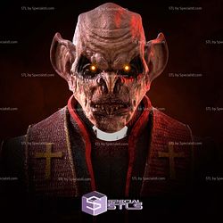 Myth Vampire Bust Sculptures 3D Printing