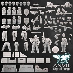 June 2021 Anvil Digital Forge Miniatures