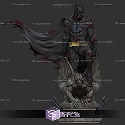 Zombie Batman Dark Knight Sculptures 3D Printing