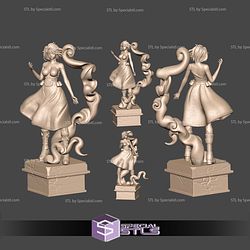 Kaina Tsutsumi Lady Nagant Sculptures 3D Printing