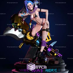 Jinx Bikini Sculptures 3D Printing