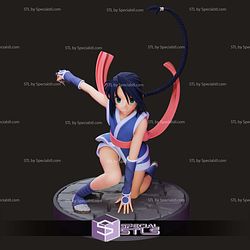 Makimachi Misao Rurouni Kenshin Sculptures 3D Printing