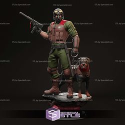 Mutt and Junkyard GIJOE Sculptures 3D Printing