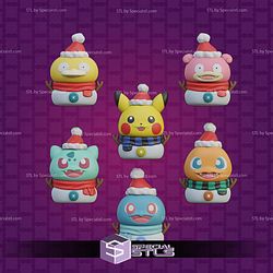 Pokemon Ice Man Christmas STL Files