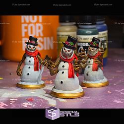 Simple STL Collection - Creepy Snowman